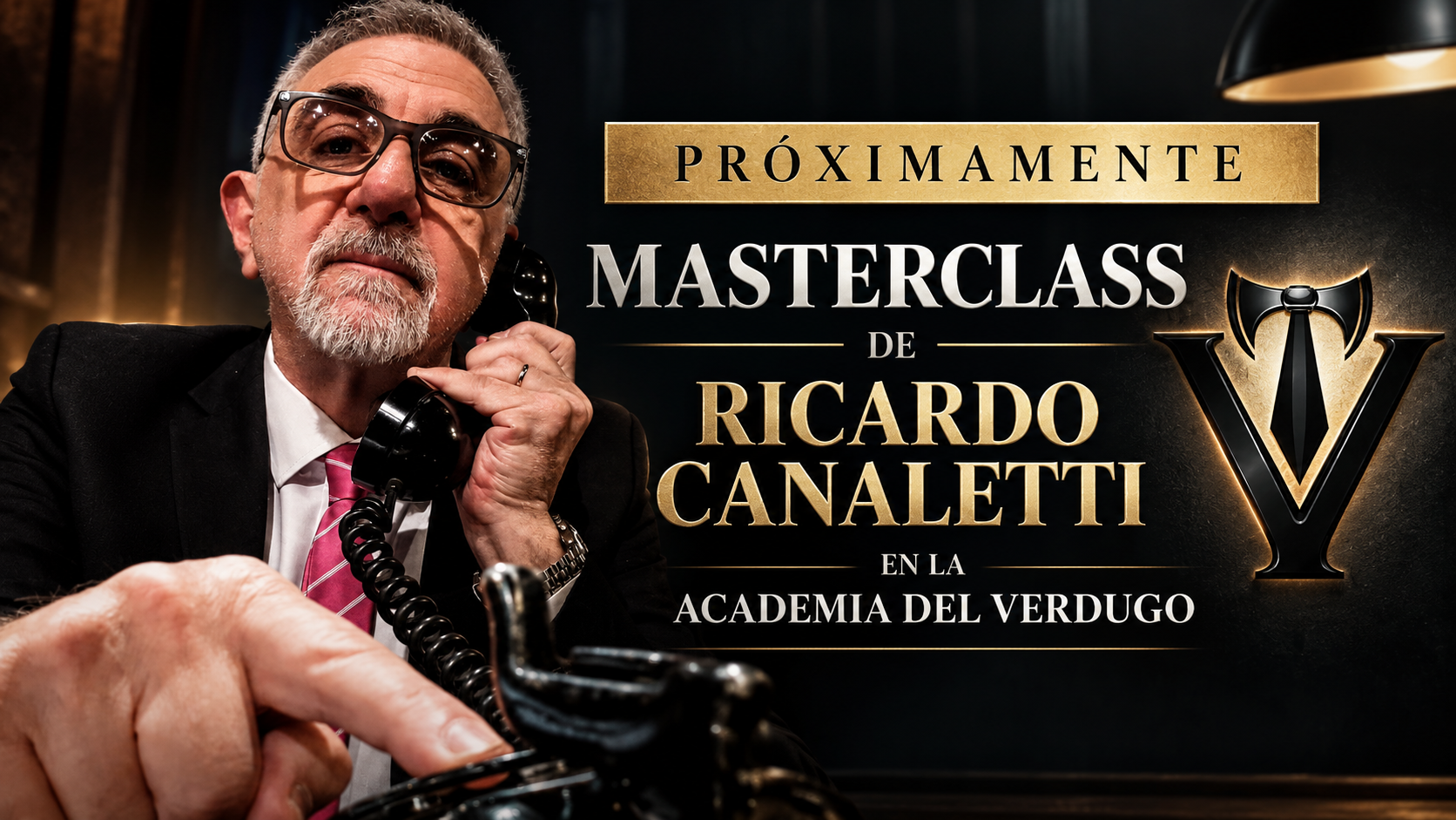 Proximamente Masterclass Ricardo Canaletti